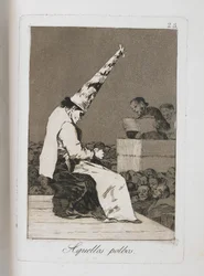 Plate from Los Caprichos, 1797-1798